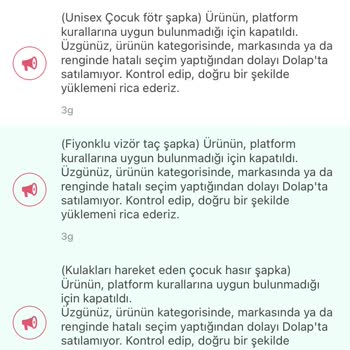 Dolap Uygulaması Ürünlerimi Kurallara Aykırı Diye Kaldırdı