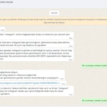 WhatsApp Endonezya Kodu (+62 856...) İle WhatsApp'tan Gelen Mesaj