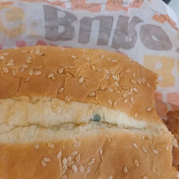 Burger King Paket Siparişte Küflü Ekmek