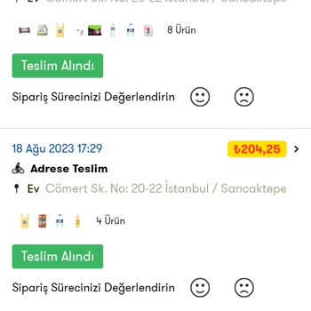 Cepte Şok Teslim Almadığım Halde Teslim Edildi Görülen Sipariş