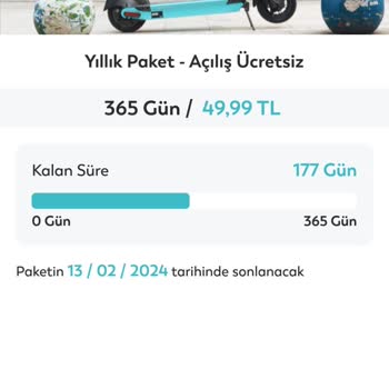 BinBin Kullanım Dışı Ücret Kesilmesi
