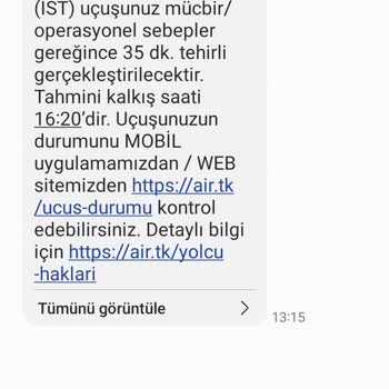 Türk Hava Yolları Taraflı Davranması