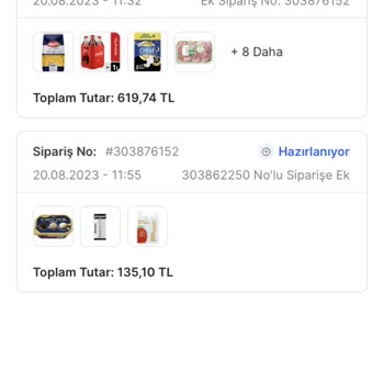 Migros Sanal Market Siparişimin Teslimatı Sağlanmaması.