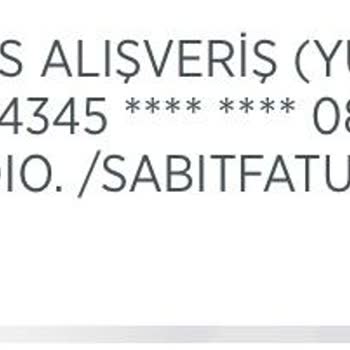 Lidio Sabit Fatura Ödeme İşlemi Hakkında Şikayet