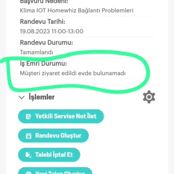 Beko Wi-Fi Kiti HomeWhiz Bağlantısı Montajı Eksikliği Verilen Güne Gelmeme