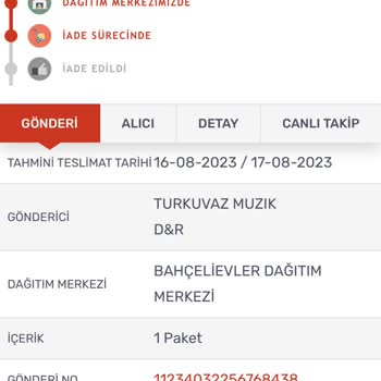 Kargomsende Firma Hizmet Kalitesi