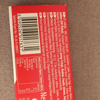 Eti Gıda Ahenk Ürünün Kurtlanmış Olması