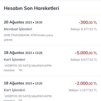 Lidio Ödeme Hizmetleri Habersiz Banka Hesabımdan Para Çekilmesi