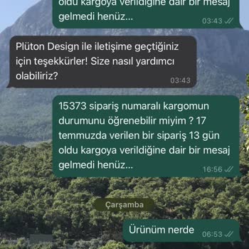 Plüton Design Adlı Sayfa Ürünümü Göndermedi Para İadesi De Yapmadı