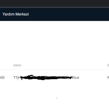 Chiliz Para Çekme İşlemi Yok