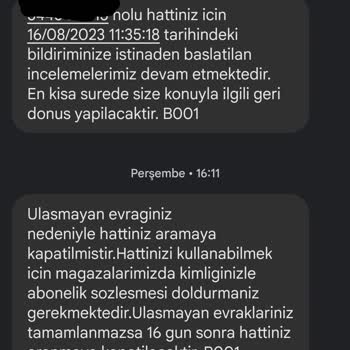 Türk Telekom Evraklarım Tam Olduğunu Düşünüyorum Ama Hattım Neden Kapatıldı?