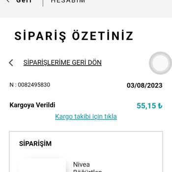 Watsons Mağazadan Kargom Teslim Edilmedi.