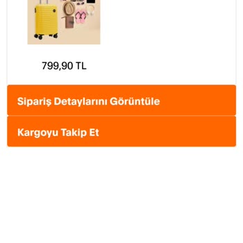 Horoz Lojistik Evidea'dan Valiz Siparişi Sorunu