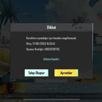 Oyunmarketin.com Hesap Aldım Banlı Çıktı