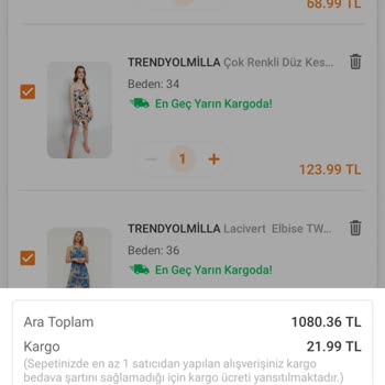 Trendyol Milla Kargo Ücreti