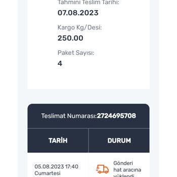Horoz Lojistik İade Edilmeyen Para