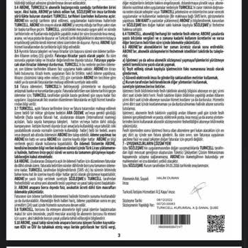 Turkcell Onayım Olmadan Habersiz İstediği Paketi Tanımladı