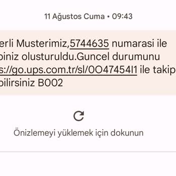 UPS Türkiye Hizmet Vermek İstemiyor