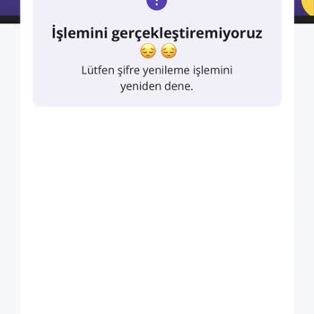 N11 Şifre Yenileme Gerçekleştiremiyoruz.