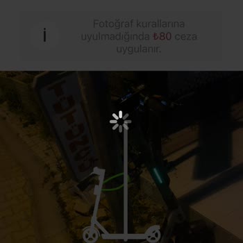 Martı Scooter Sürüş Bitirememek