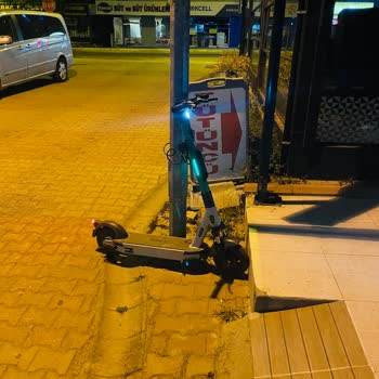 Martı Scooter Sürüş Bitirememek