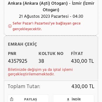 Sahil Seyahat Otobüs Firması Gecikmesi 3.5saat