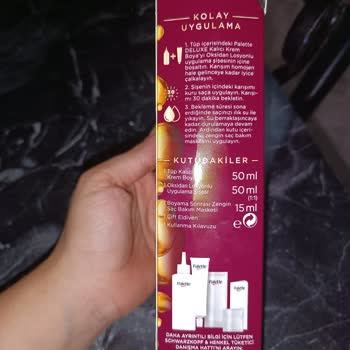 Palette Saç Boyası Aşırı Acı Ve Son Kullanma Tarihi Yazmıyor
