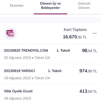 QNB Finansbank Kredi Kartı Üyelik Ücreti