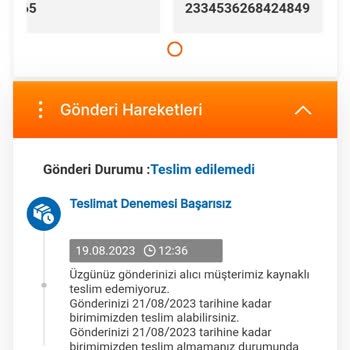 MNG Kargo Kargo Teslim Etmeme