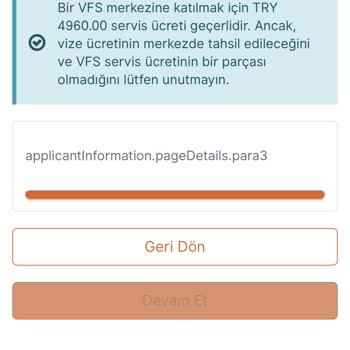 VFS Global Vize Randevu Sorunu
