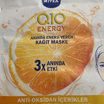 Nivea Q10 Energy Kağıt Maske Alerji Yaptı!