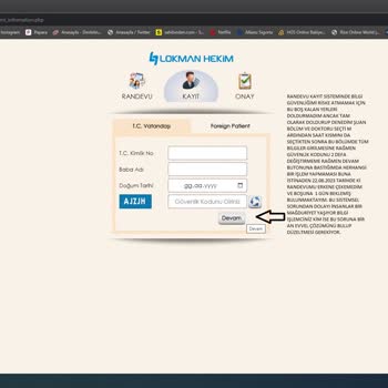 Lokman Hekim Hastaneleri İnternet Sitenizin Bilgi Güvenliği Açığı