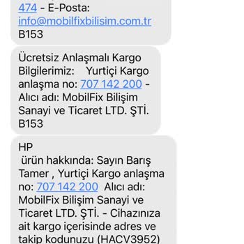 Mobilfix Bilişim HP Bilgisayarım Servisten Gelmiyor
