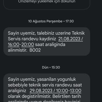 Digiturk Kurulum Randevuya Gelmiyor