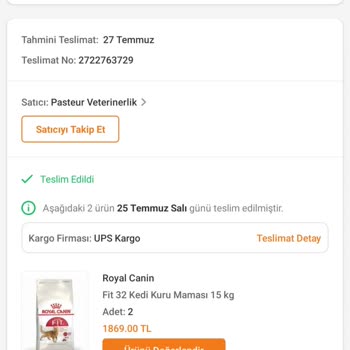 Trendyol Eksik Ürün Ve Para İadesi Sorunu