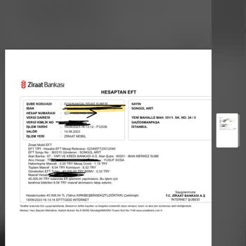 Yapı Kredi Bankası Yazılamayan İade Hakkında