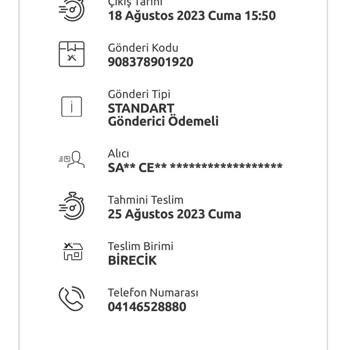 Monster Notebook Yanlış Adrese Gönderim