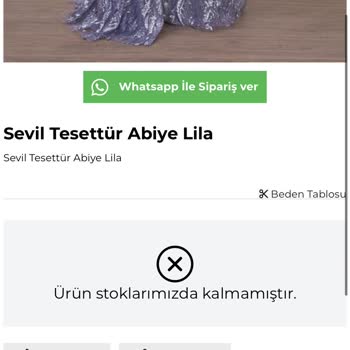 Dress Life Stoğu Olmayan Ürünü Satışa Koymuşlar