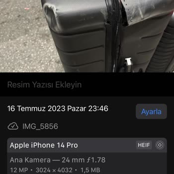 Türk Hava Yolları Bagaj Hasarı