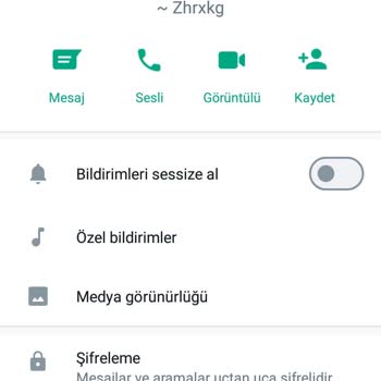 WhatsApp Bilinmeyen WhatsApp Aramaları