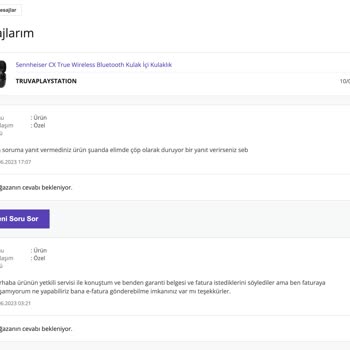 N11 Üzerinden Kesilmeyen Fatura Ve Cevap Vermeyen Mağaza