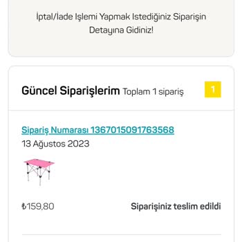 A101 Hatalı Ürün İadesi