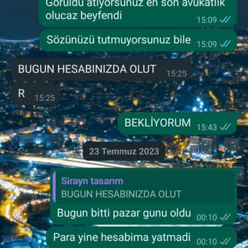 Sirayntasarim (Instagram) Instagram'da Kargo Sorunu Ve Para İadesi Talebi