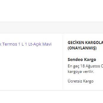 N11 Satın Alınan Ürün Hala Kargoya Verilmedi