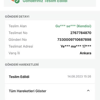 Trendyol Express Sorumsuzluk Kargomu Kayıp Etti