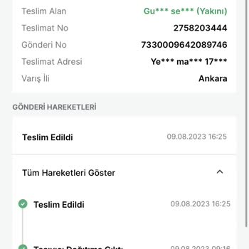 Trendyol Express Sorumsuzluk Kargomu Kayıp Etti