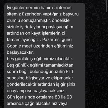 P*****a Yemeksepeti Çağrı Merkezi İş İlanı
