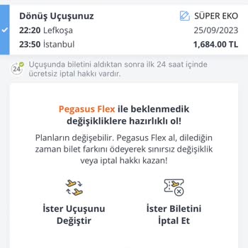 Pegasus Uçak Bileti Haksızlığı