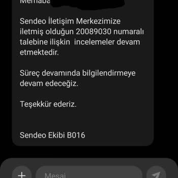 Sendeo 10 Gündür Yolda Olan Kargo