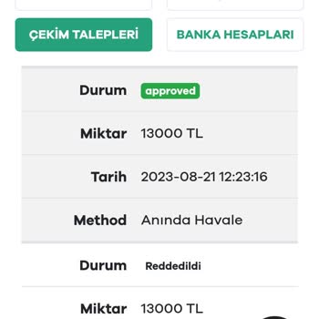Sahabet Çekim Talebim Gerçekleşmiyor.